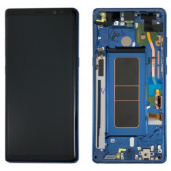 LCD AND TOUCHSCREEN BLUE SAMSUNG GALAXY NOTE 8